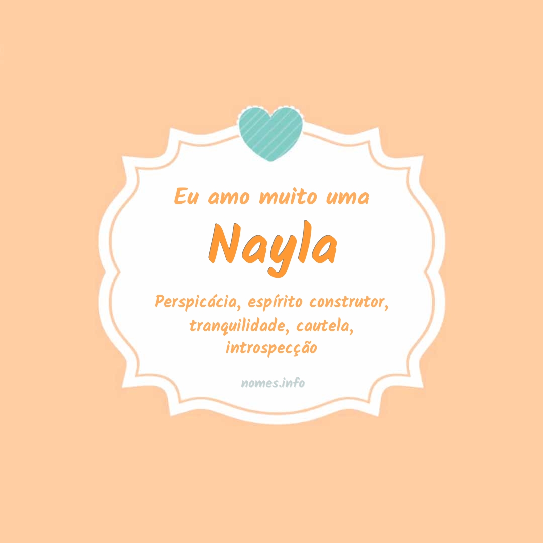 Significado Do Nome Nayla