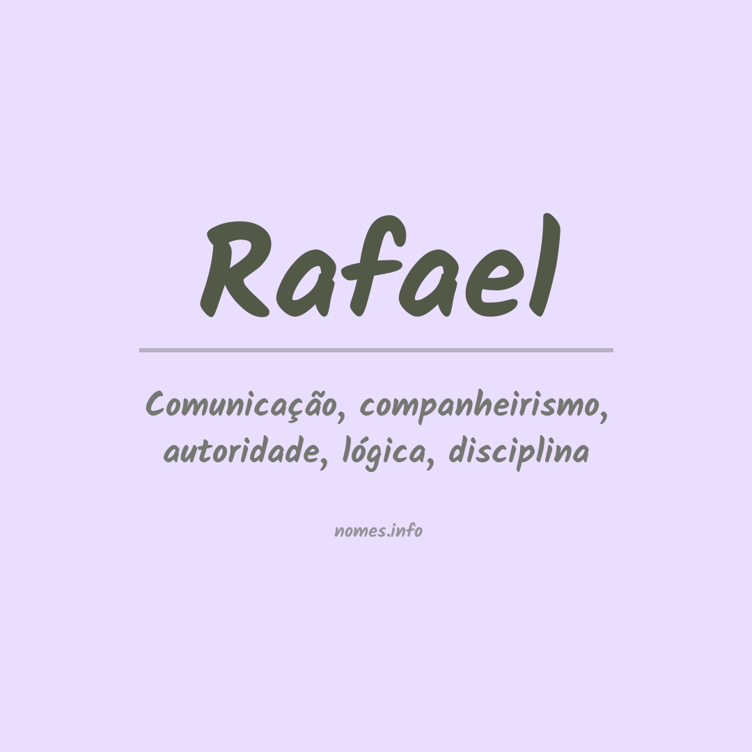 Significado do nome Rafael