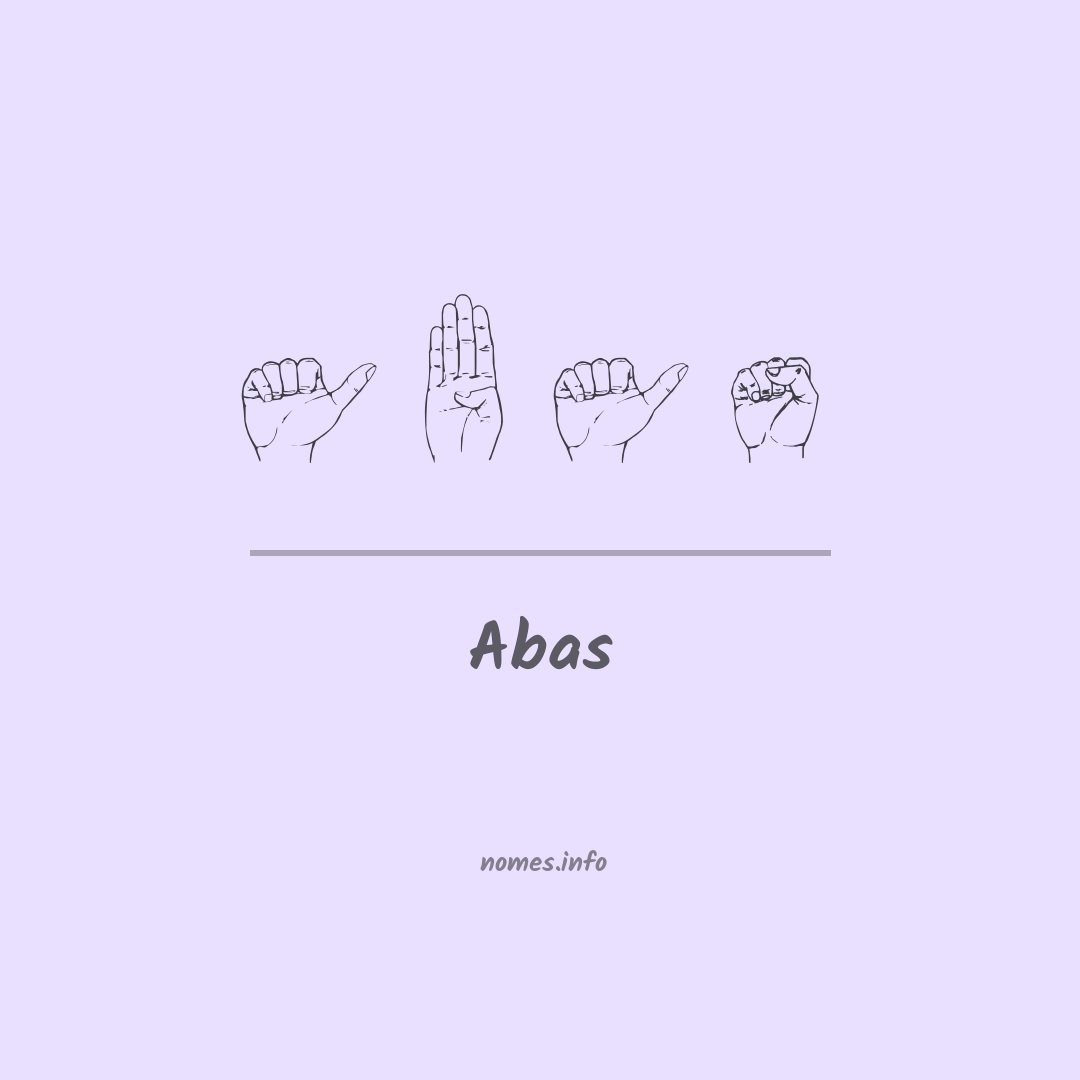 Abas em Libras