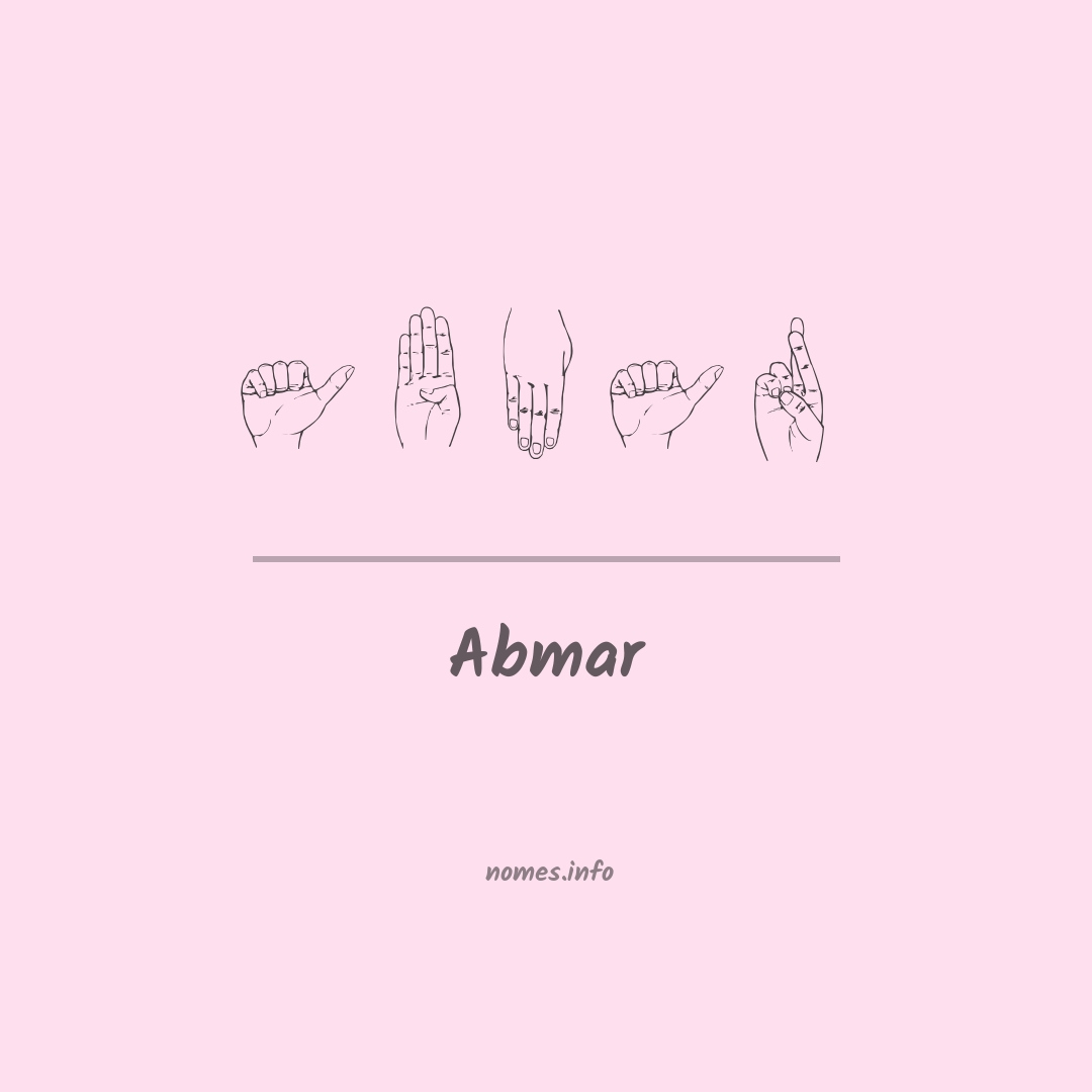 Abmar em Libras
