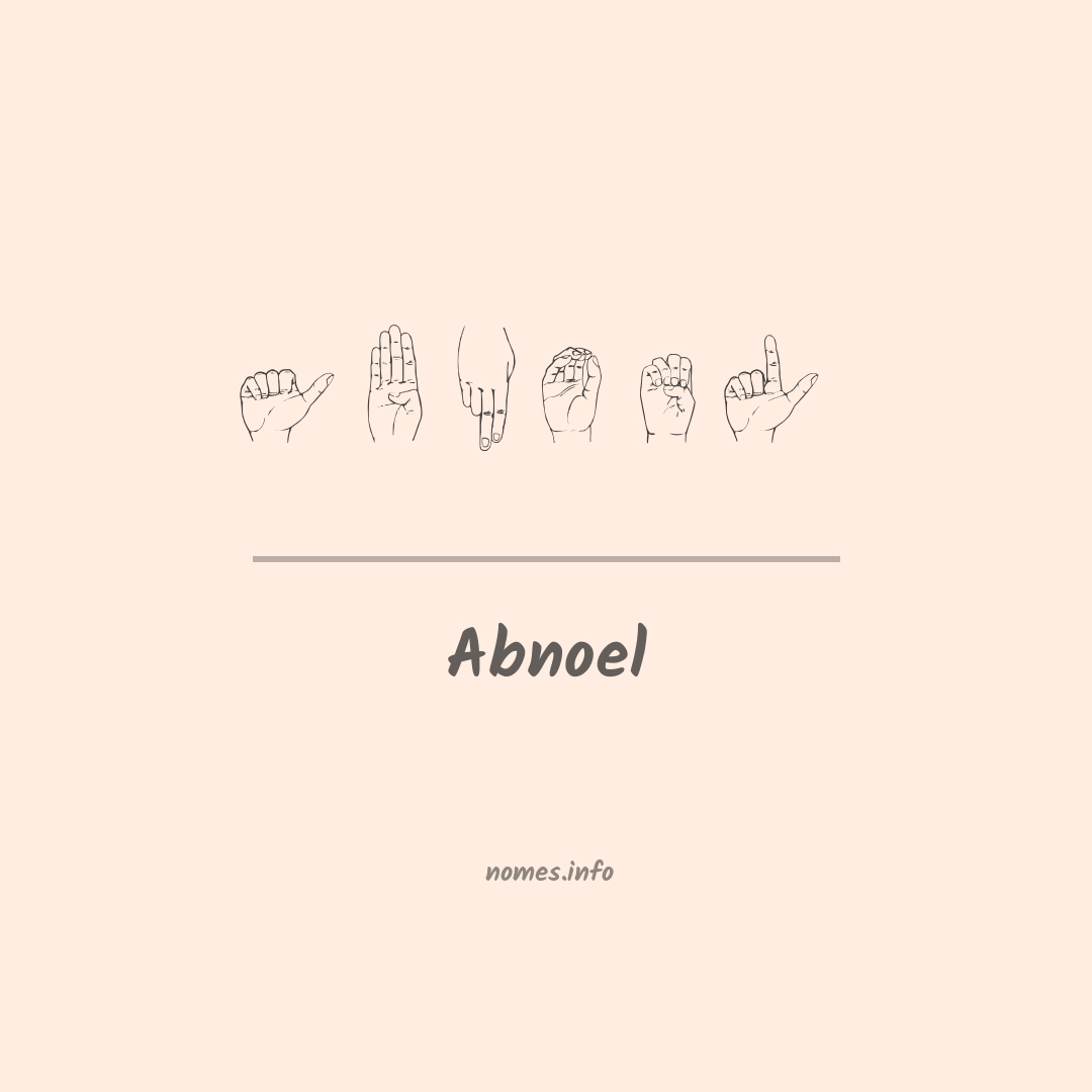 Abnoel em Libras