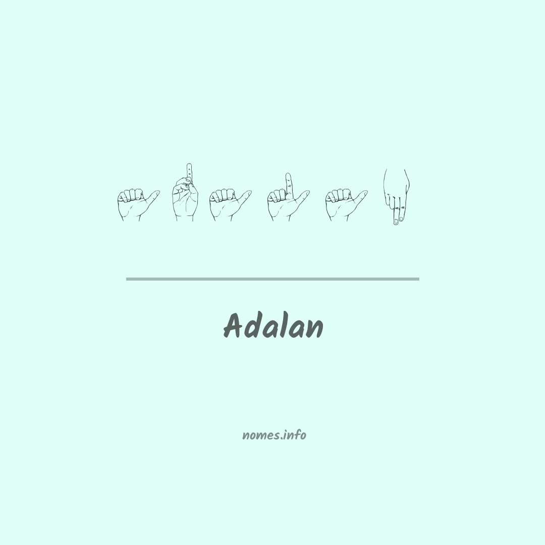 Adalan em Libras