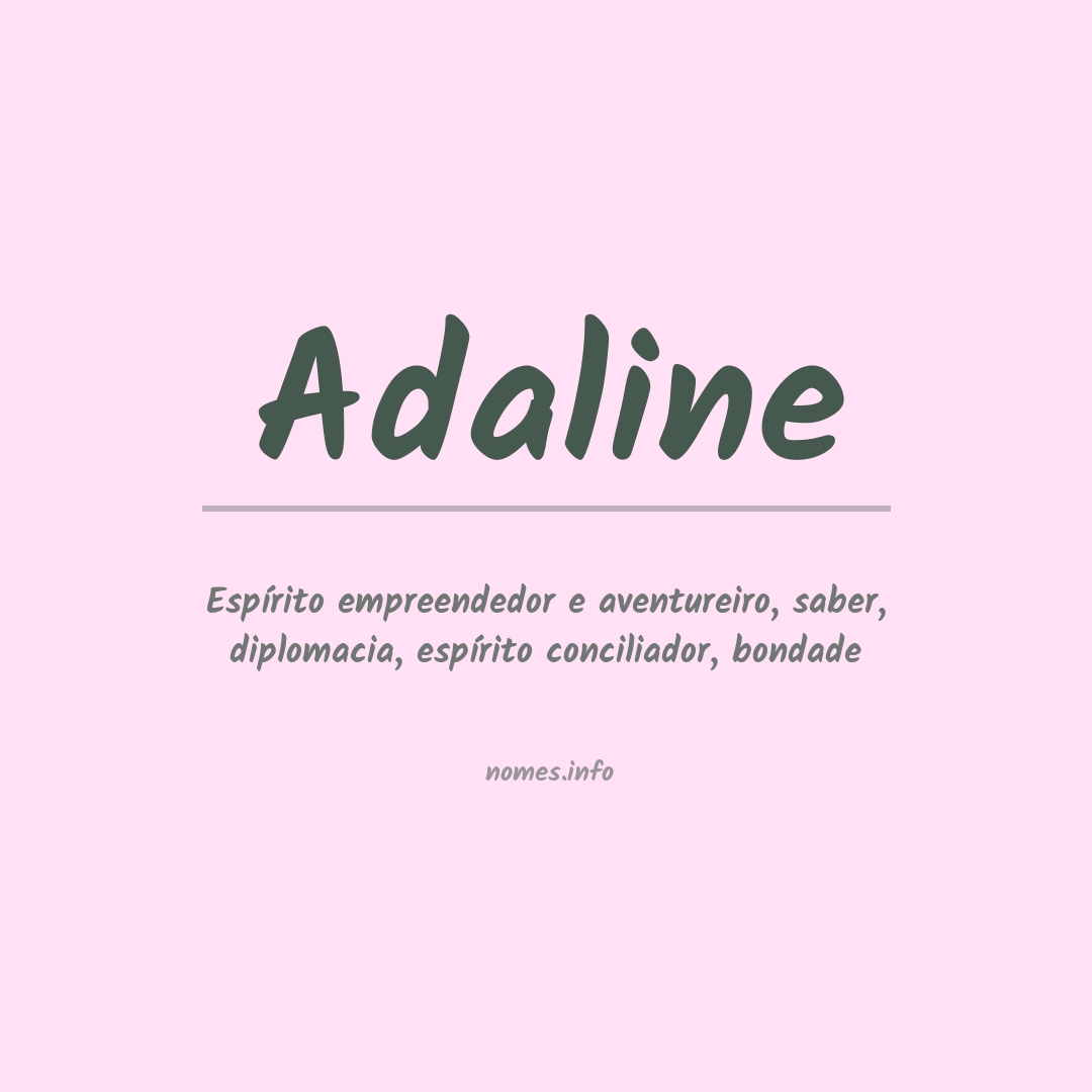 Significado do nome Adaline