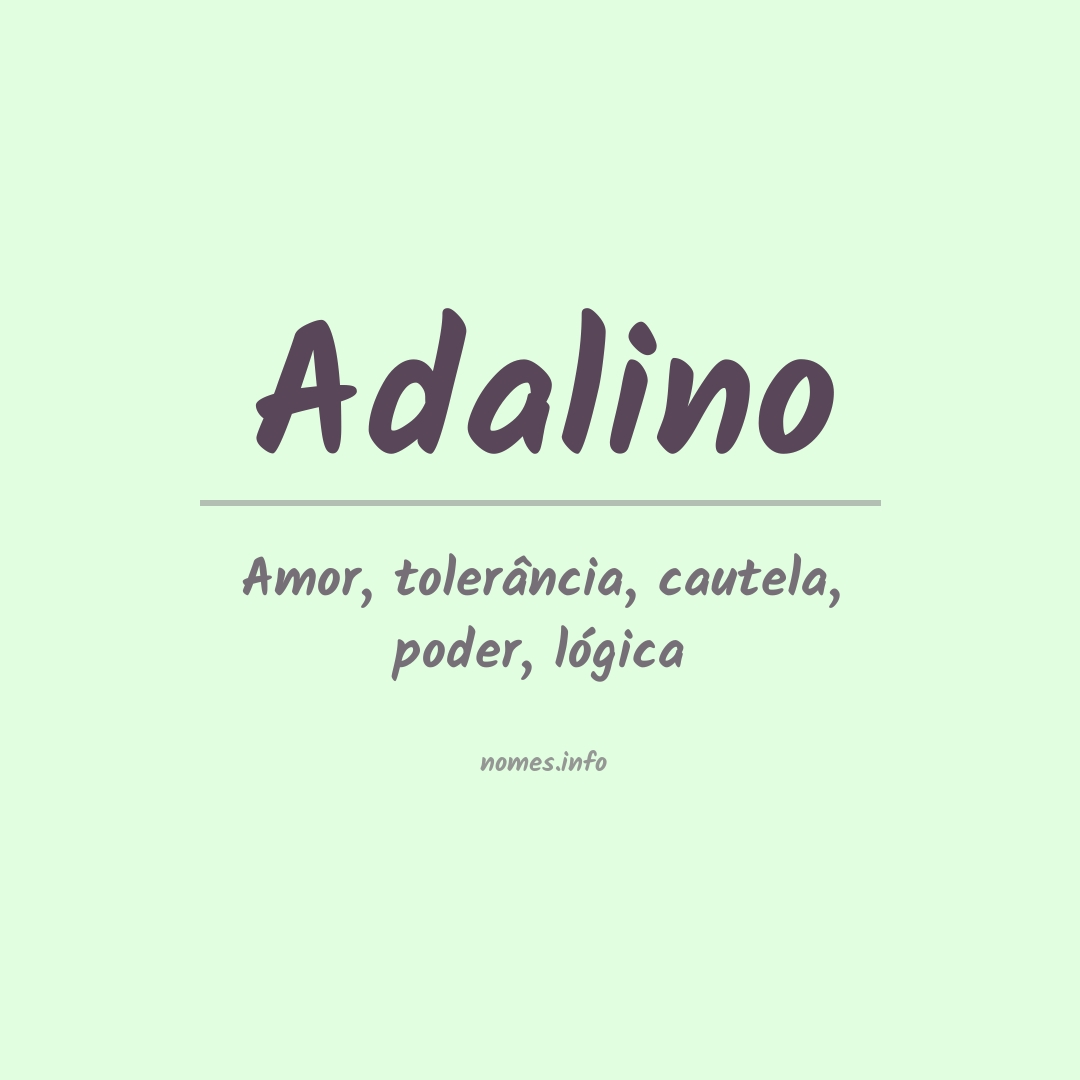 Significado do nome Adalino
