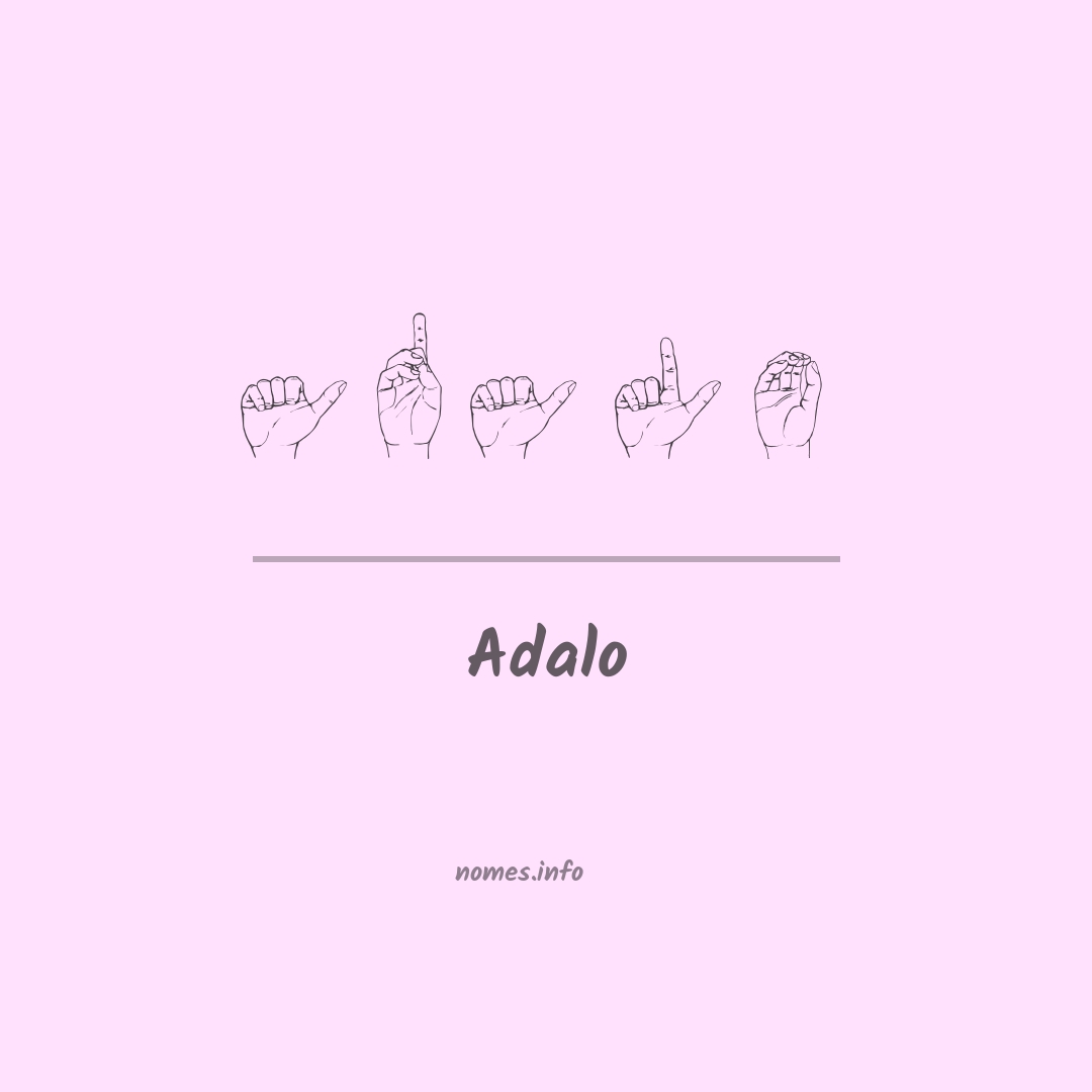 Adalo em Libras
