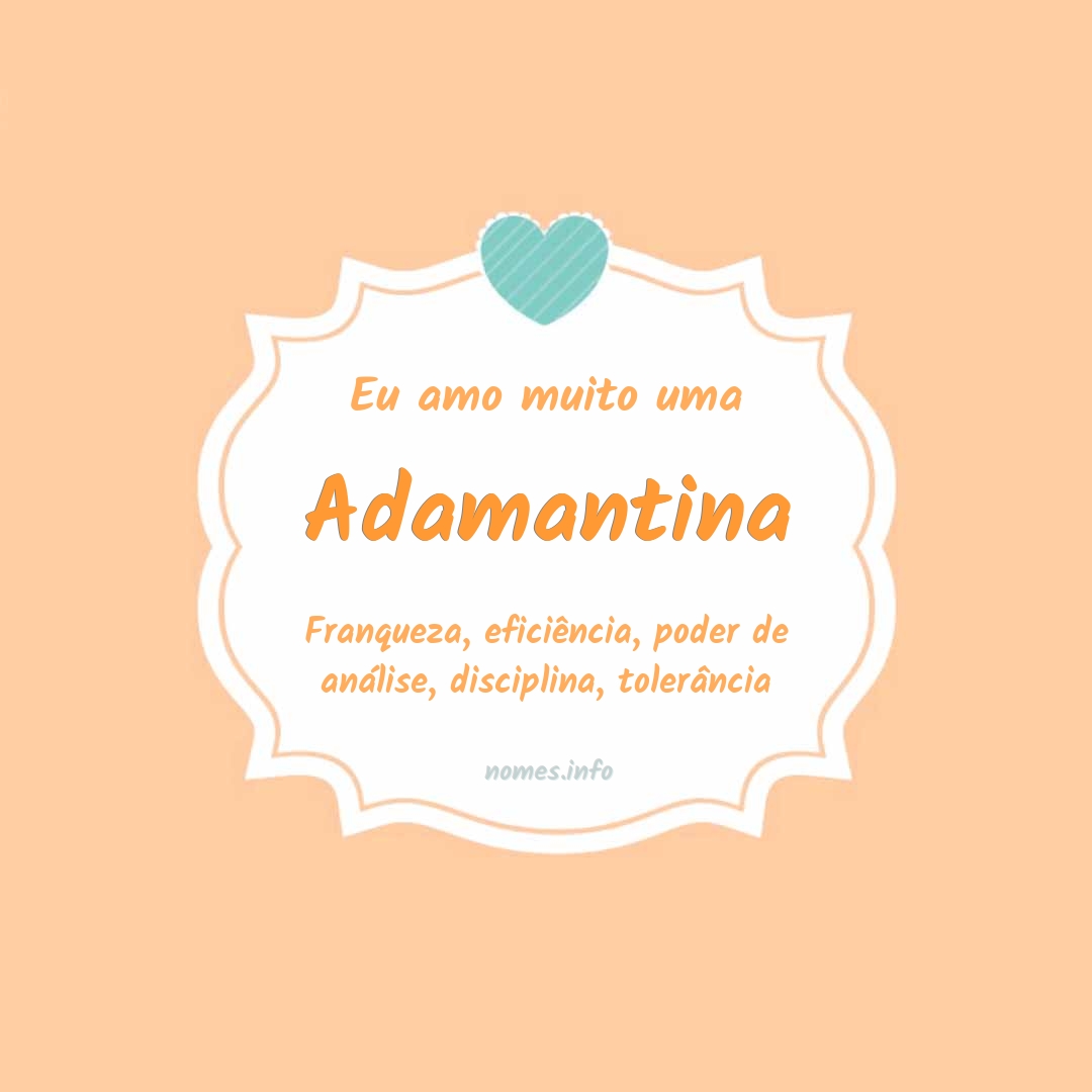 Eu amo muito Adamantina