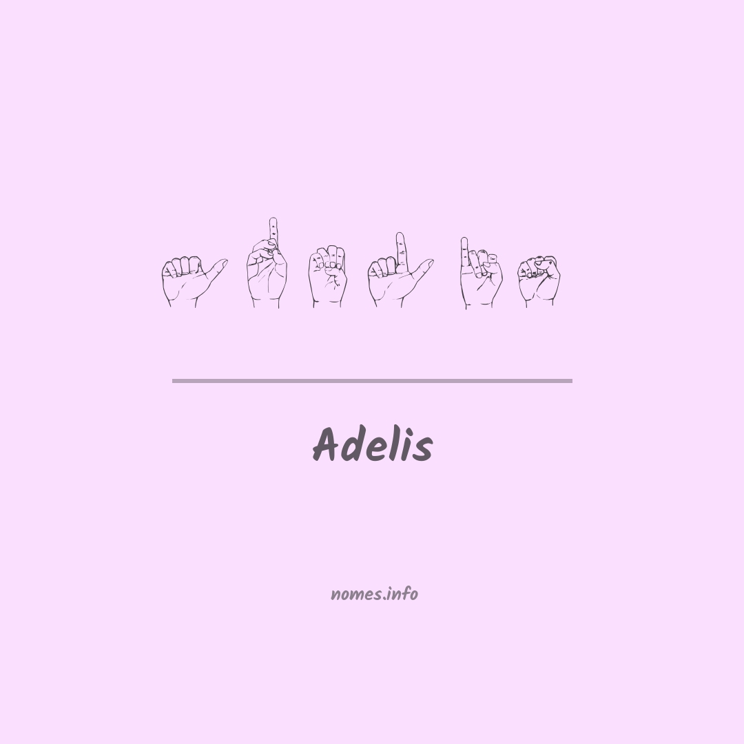 Adelis em Libras
