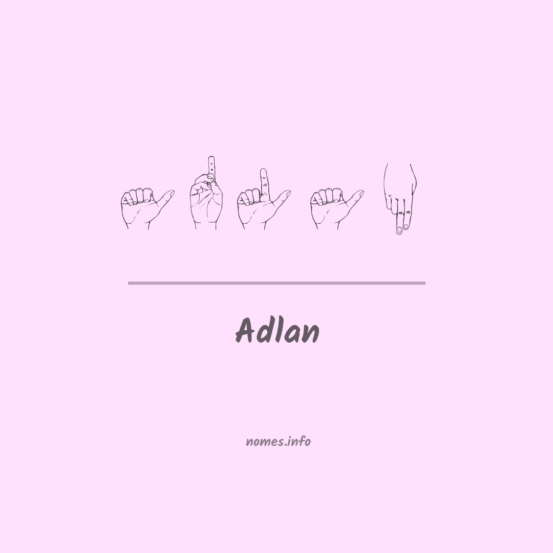 Adlan em Libras