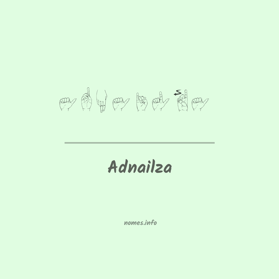 Adnailza em Libras