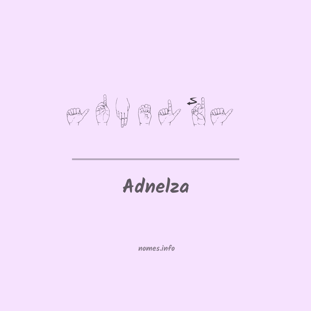 Adnelza em Libras