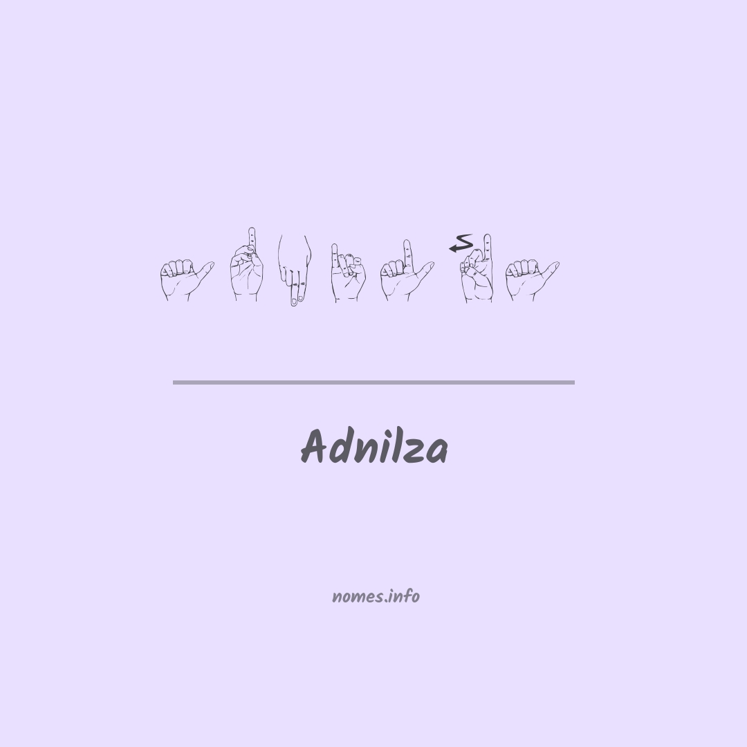 Adnilza em Libras