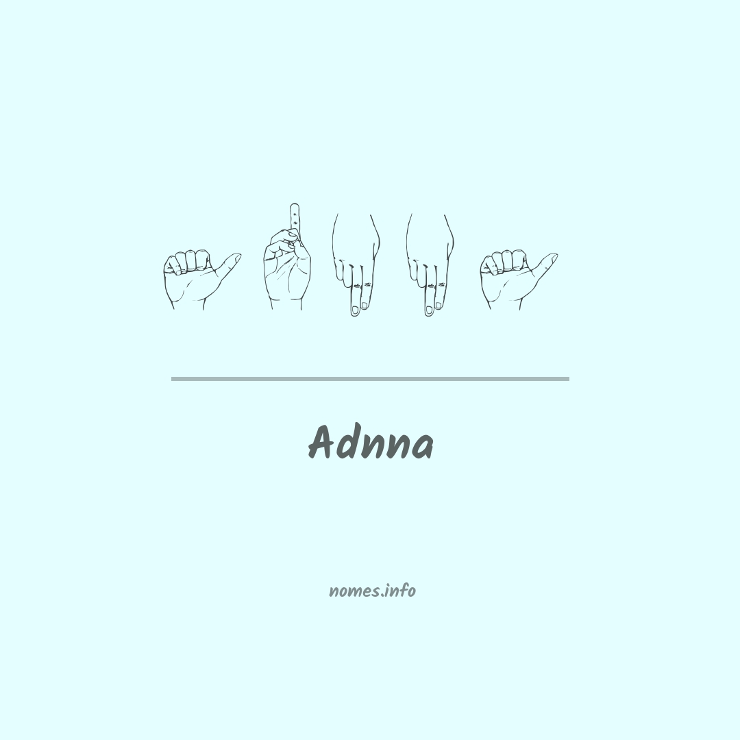 Adnna em Libras