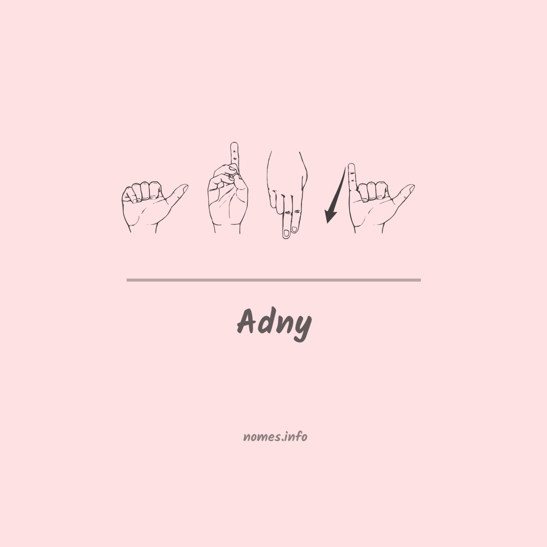 Adny em Libras