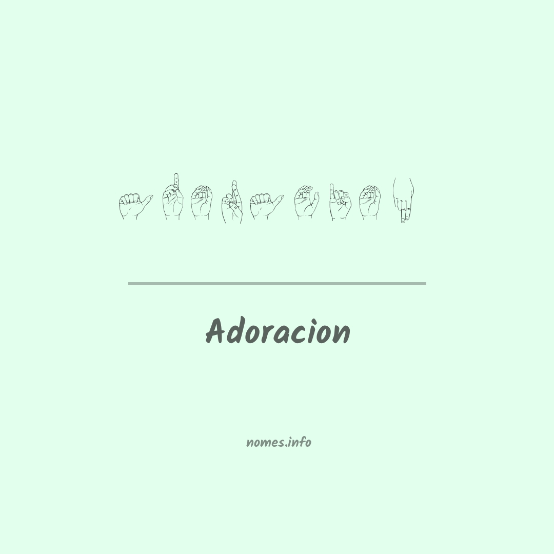 Adoracion em Libras