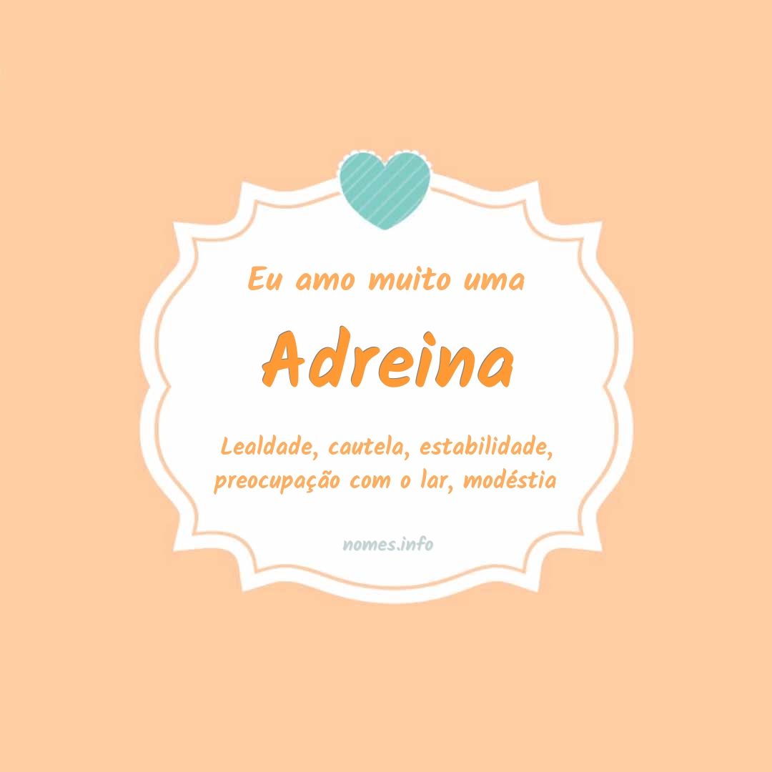 Eu amo muito Adreina Eu amo muito Adreina