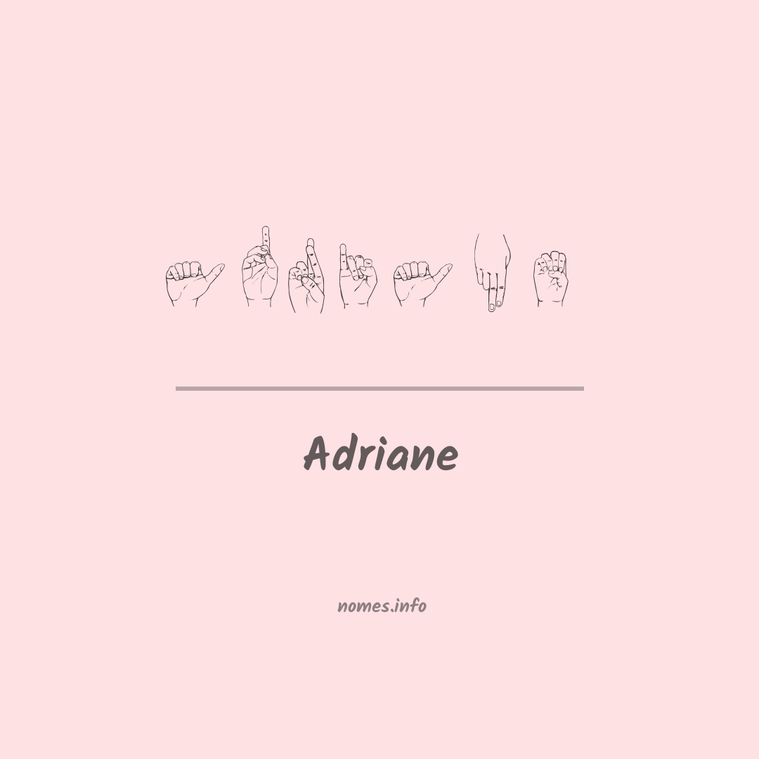 Adriane em Libras Adriane em Libras