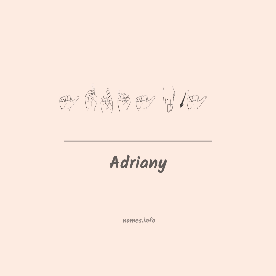 Adriany em Libras Adriany em Libras