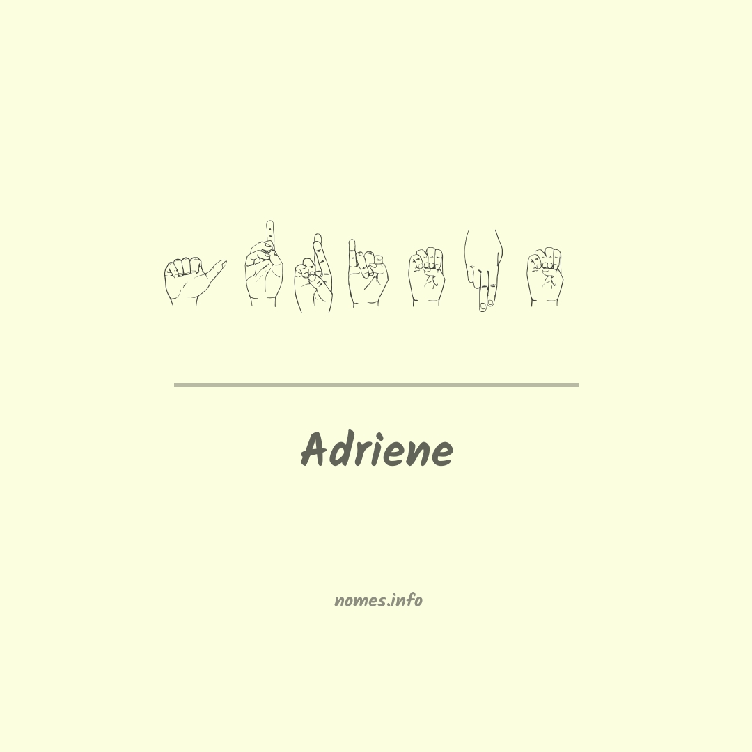 Adriene em Libras Adriene em Libras