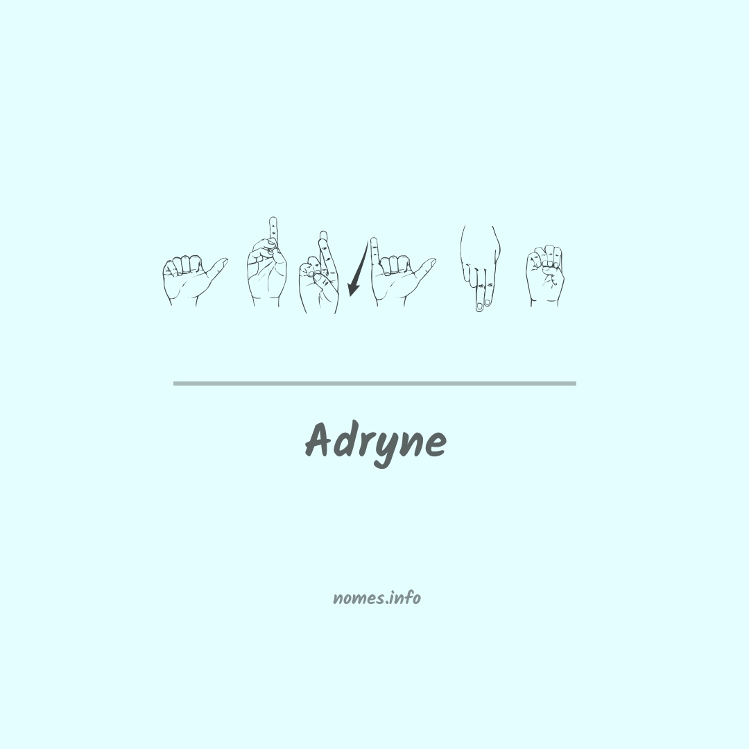 Adryne em Libras Adryne em Libras