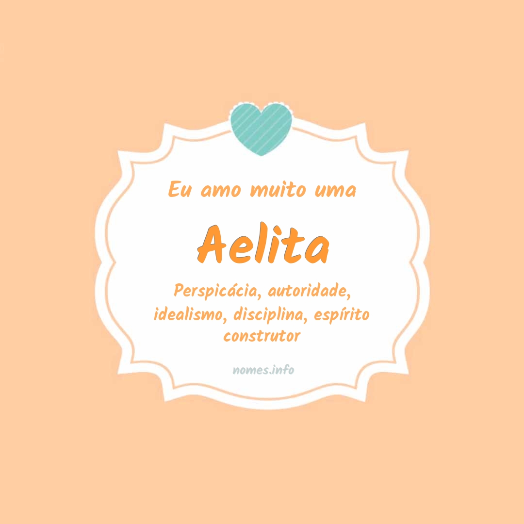 Eu amo muito Aelita