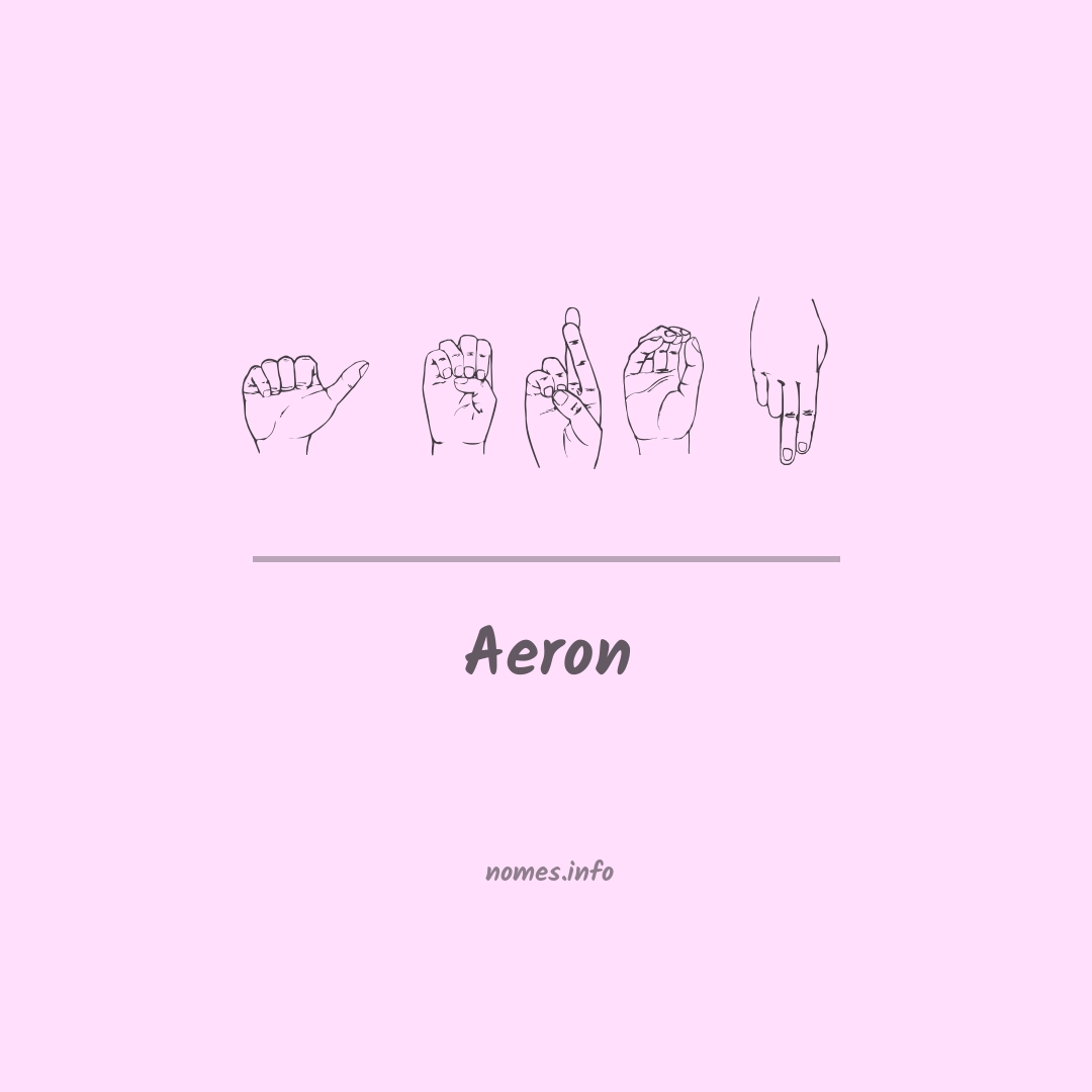 Aeron em Libras