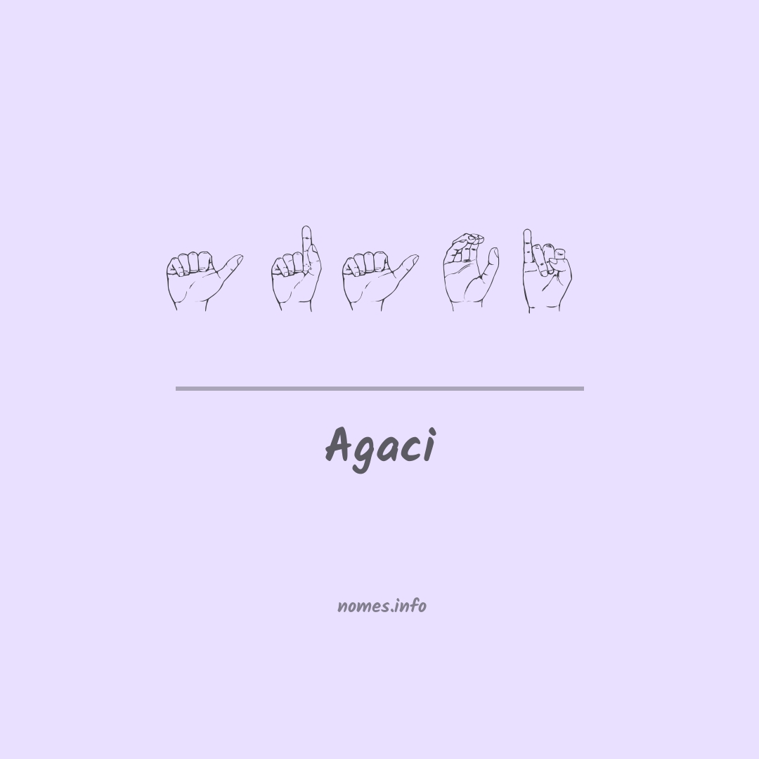 Agaci em Libras