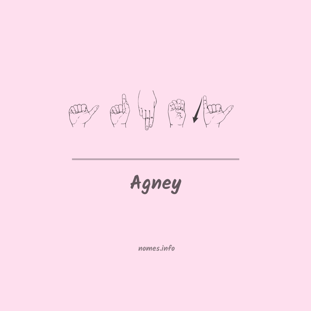 Agney em Libras