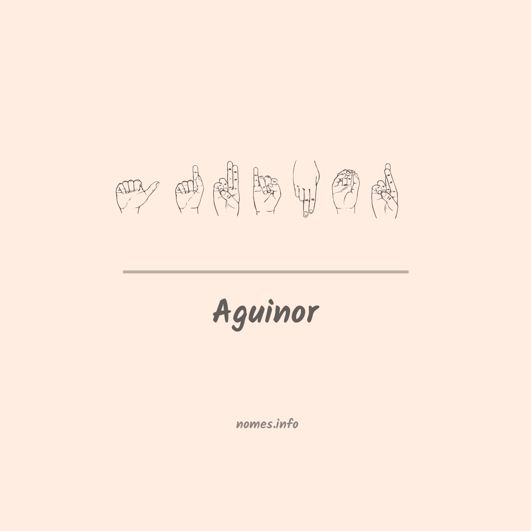 Aguinor em Libras