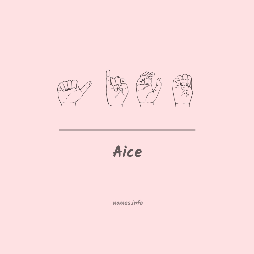 Aice em Libras