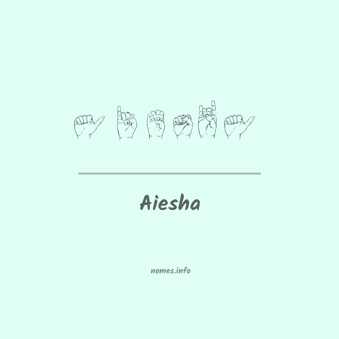 Aiesha em Libras