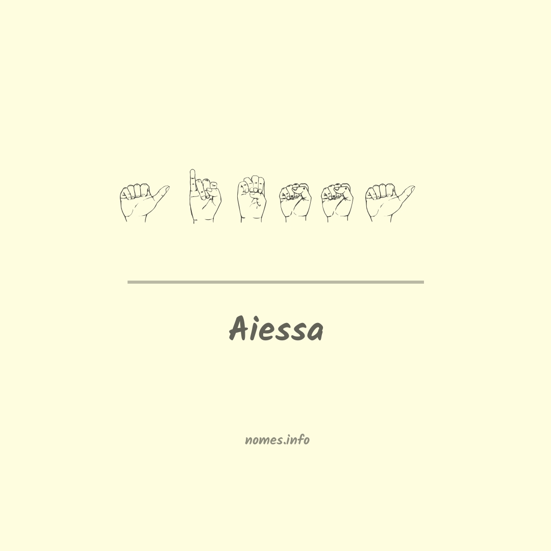 Aiessa em Libras