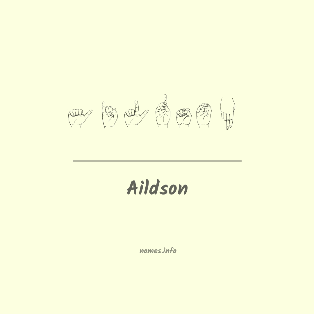 Aildson em Libras