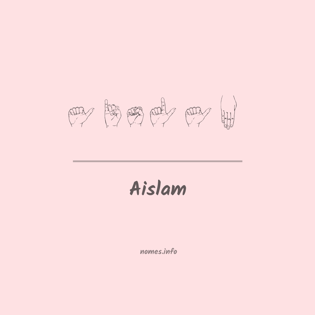 Aislam em Libras Aislam em Libras