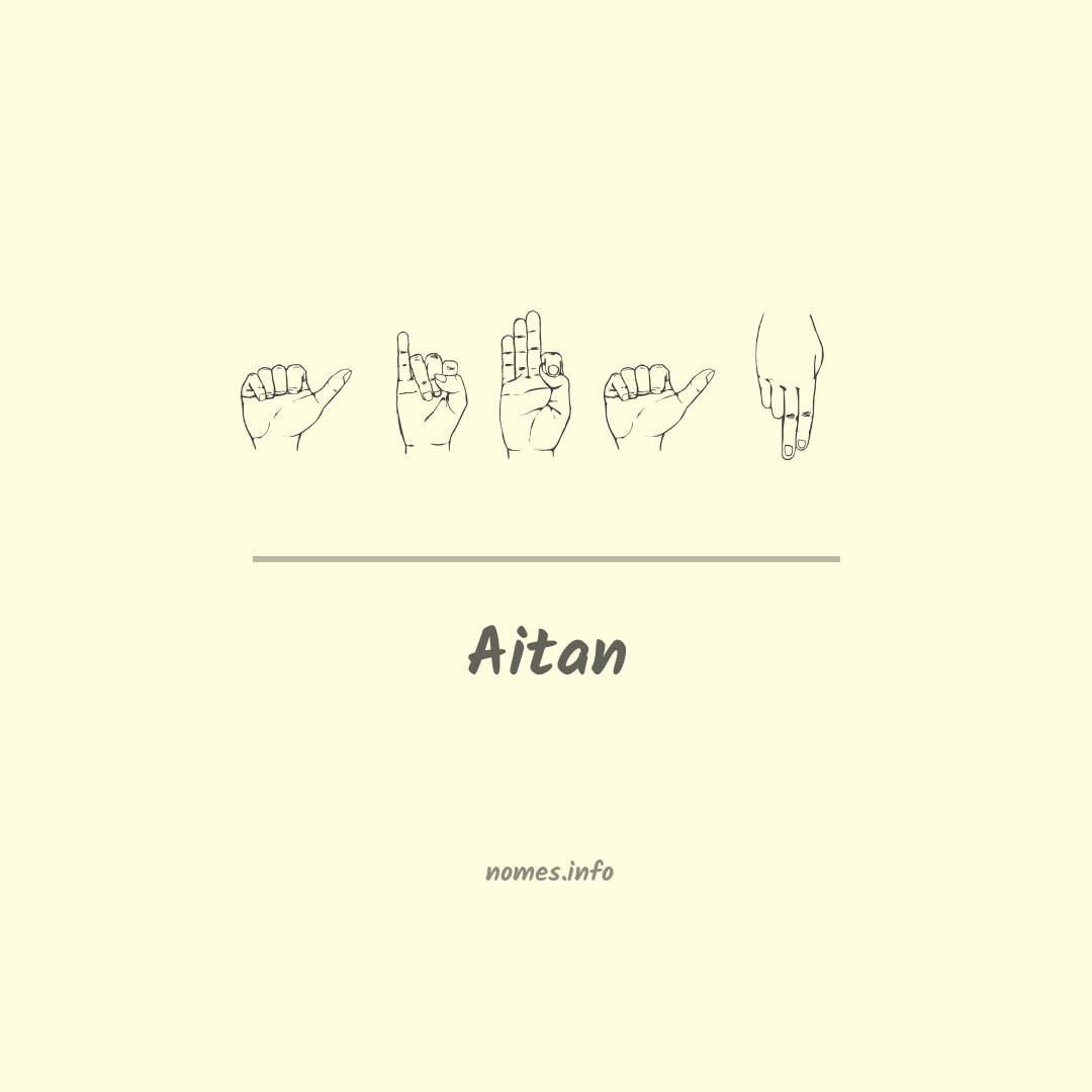 Aitan em Libras