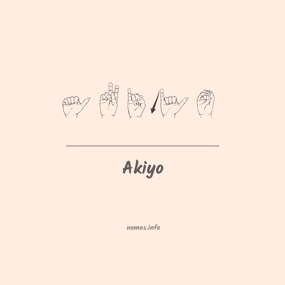 Akiyo em Libras