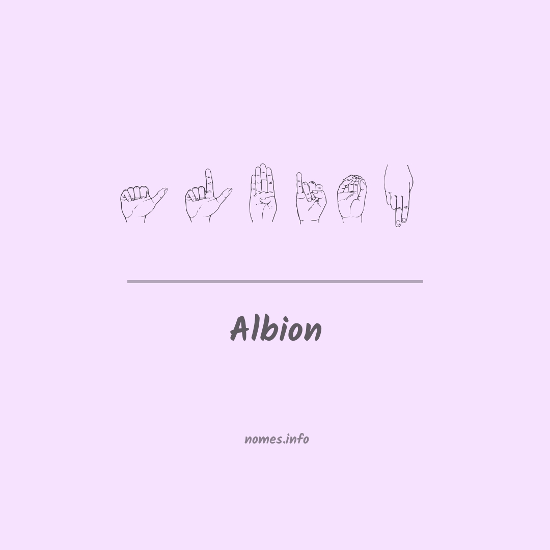 Albion em Libras