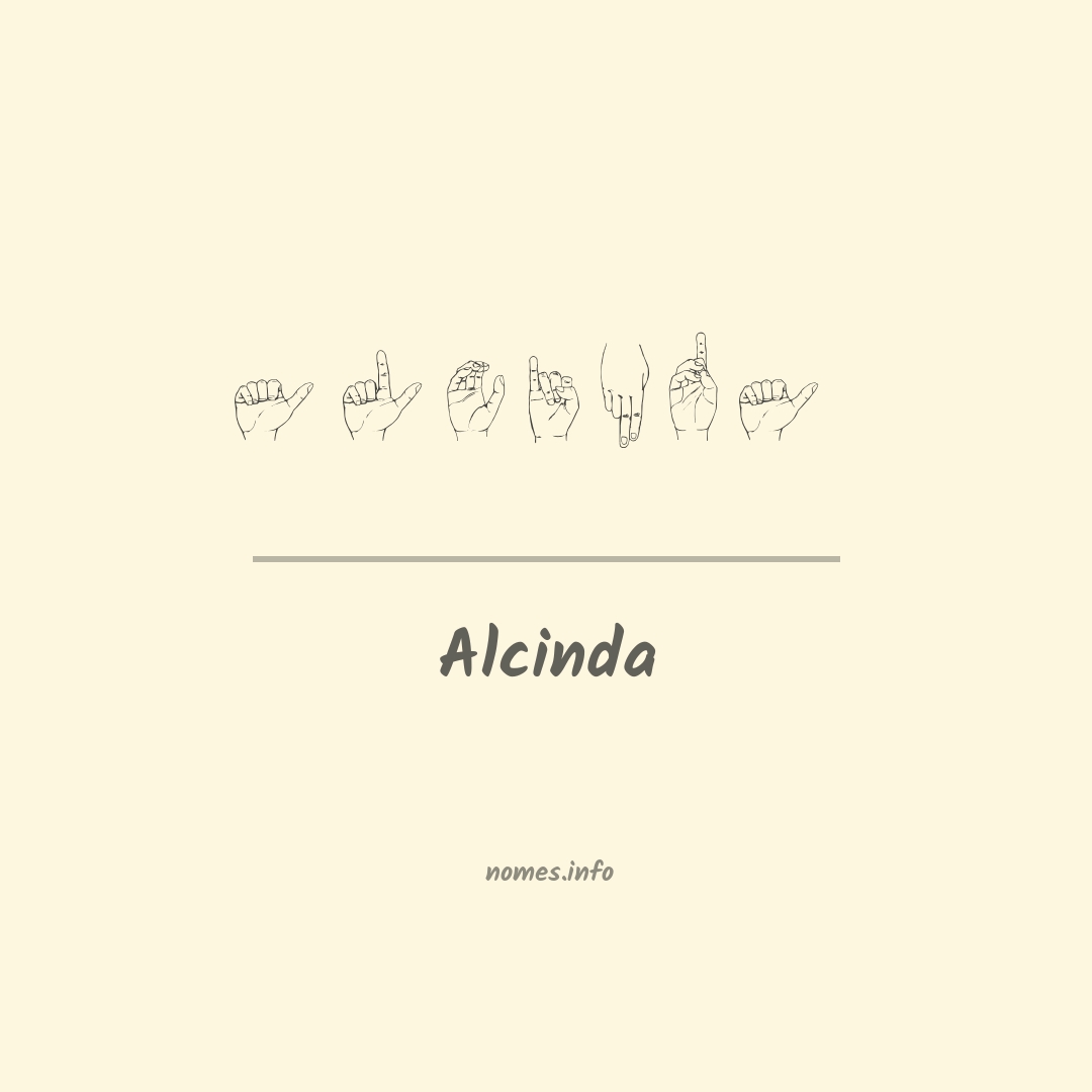 Alcinda em Libras