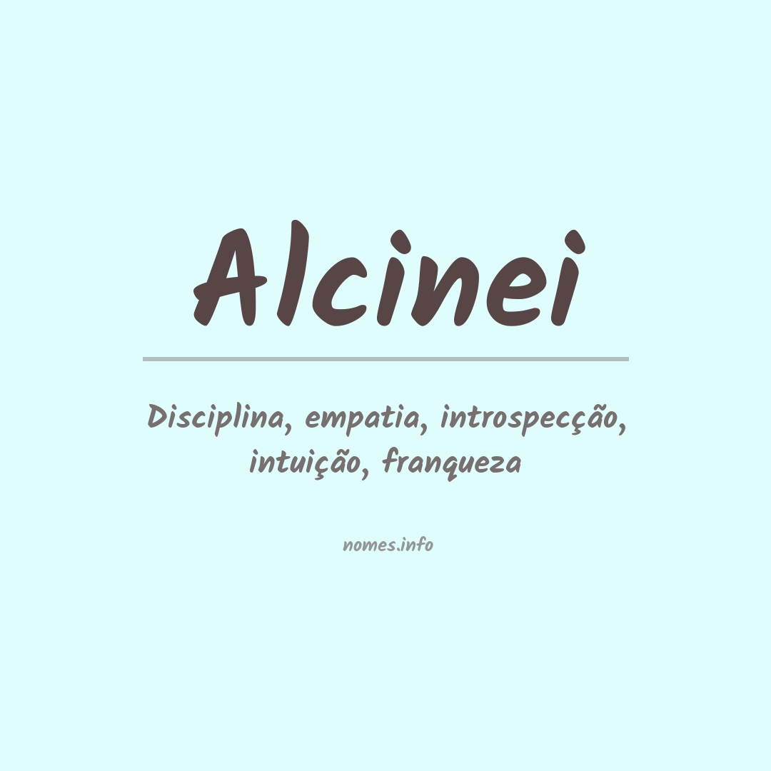 Significado do nome Alcinei
