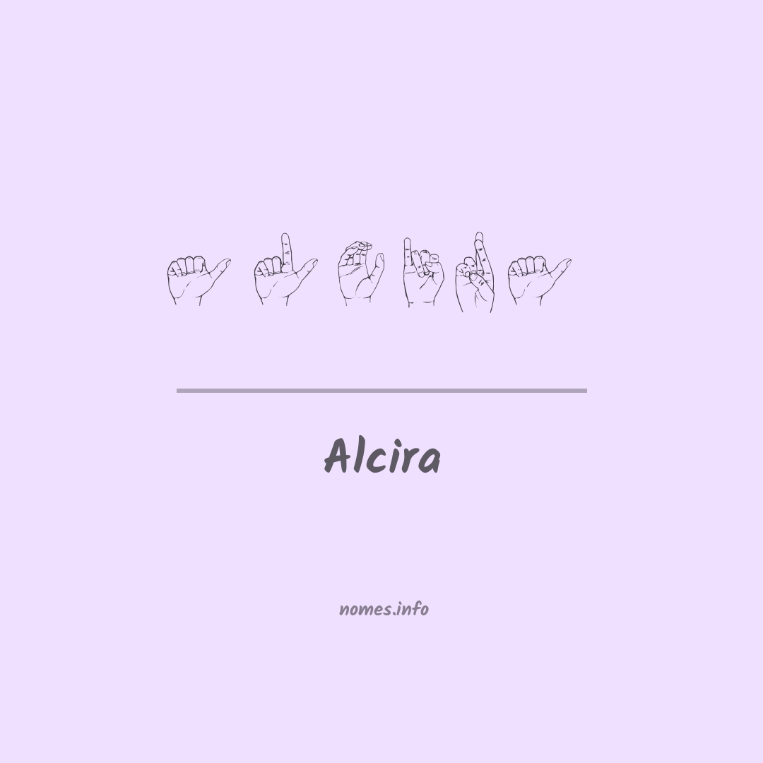 Alcira em Libras