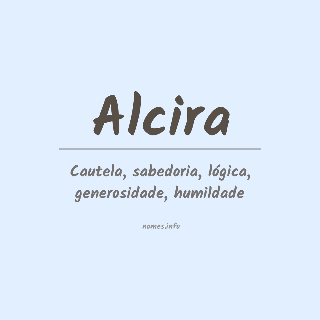 Significado do nome Alcira