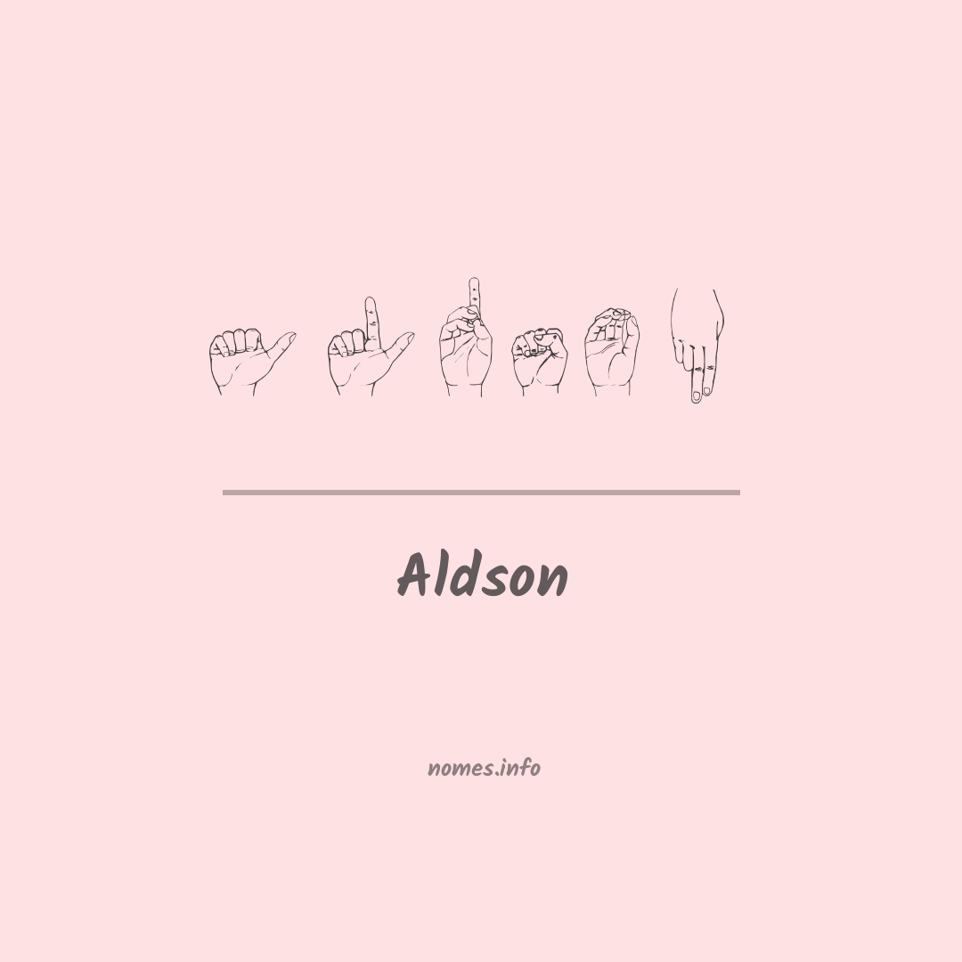 Aldson em Libras