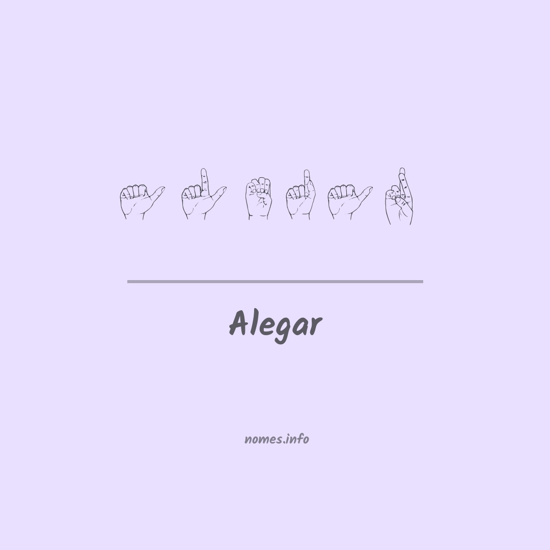 Alegar em Libras