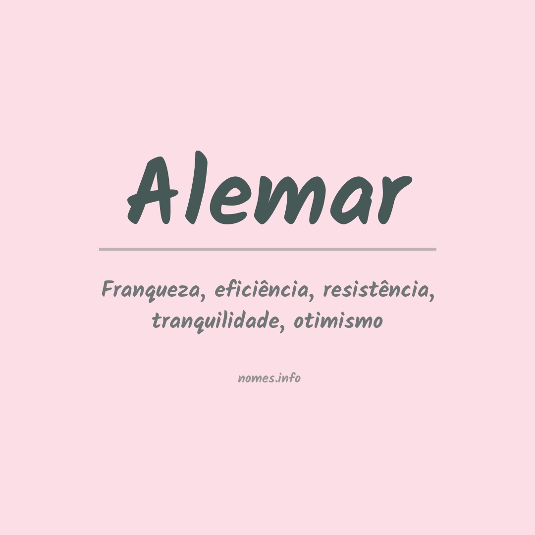 Significado do nome Alemar