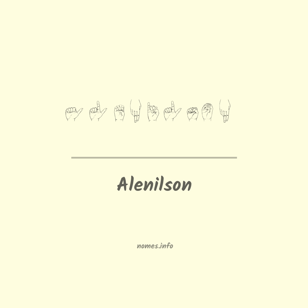 Alenilson em Libras
