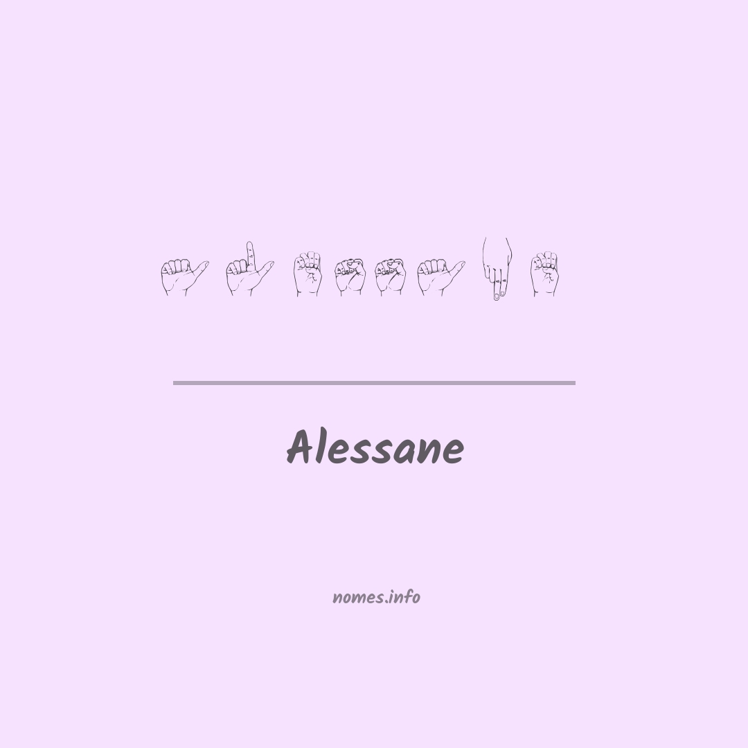 Alessane em Libras