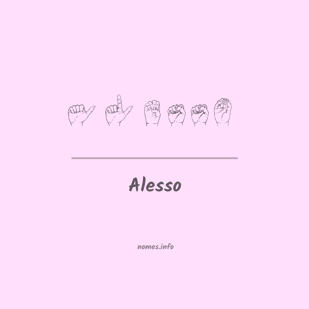 Alesso em Libras