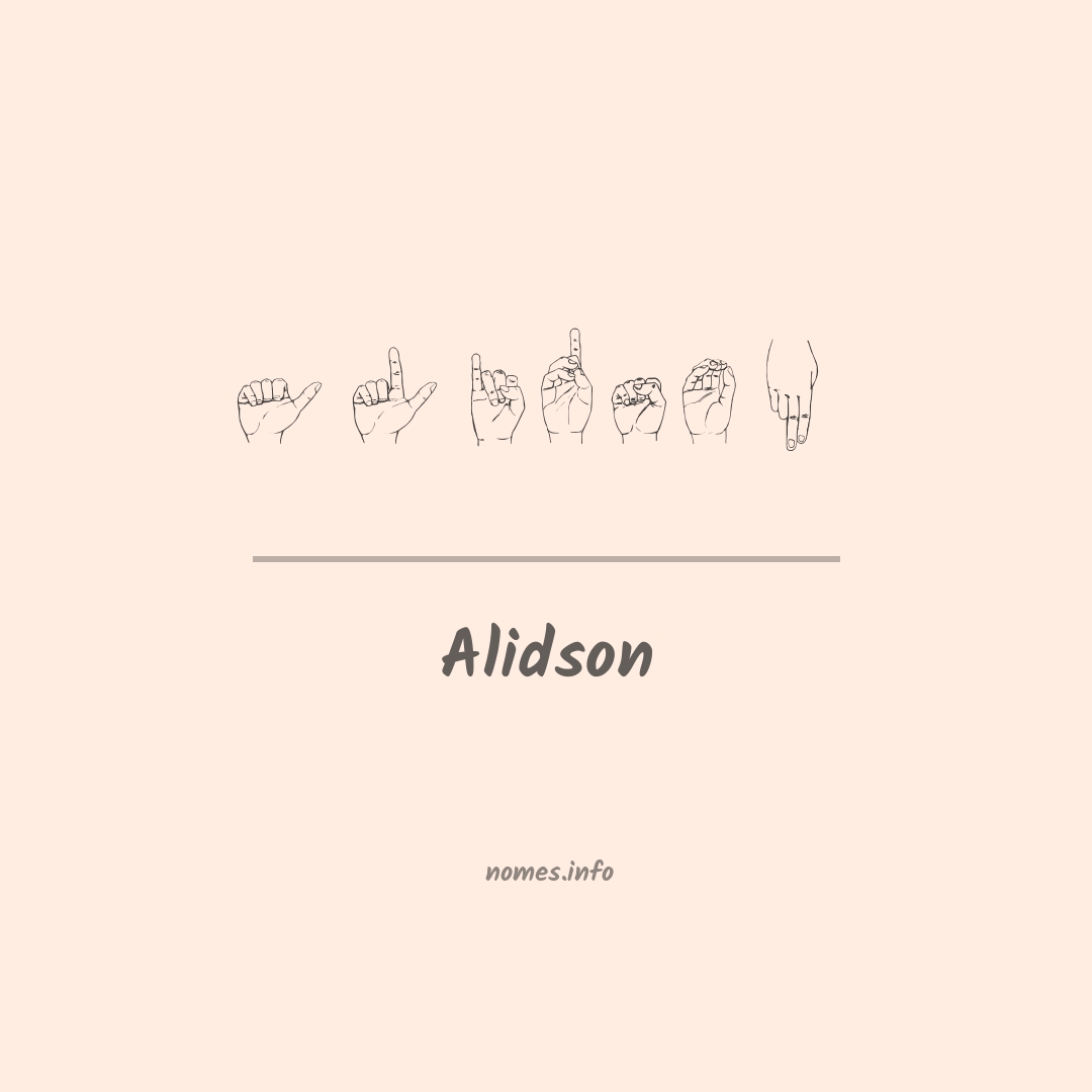 Alidson em Libras