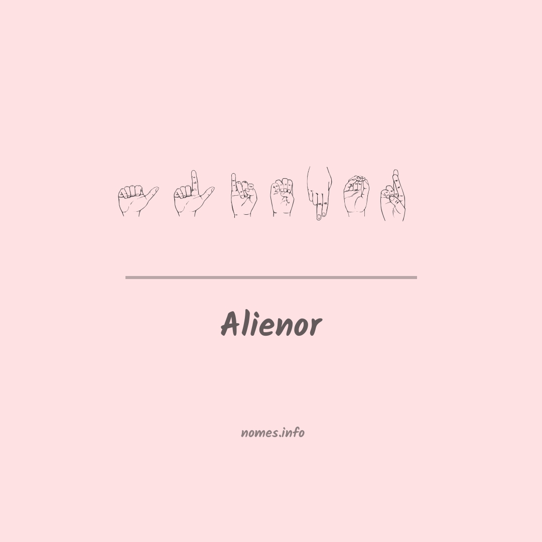 Alienor em Libras