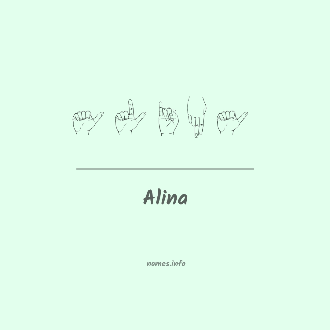 Alina em Libras