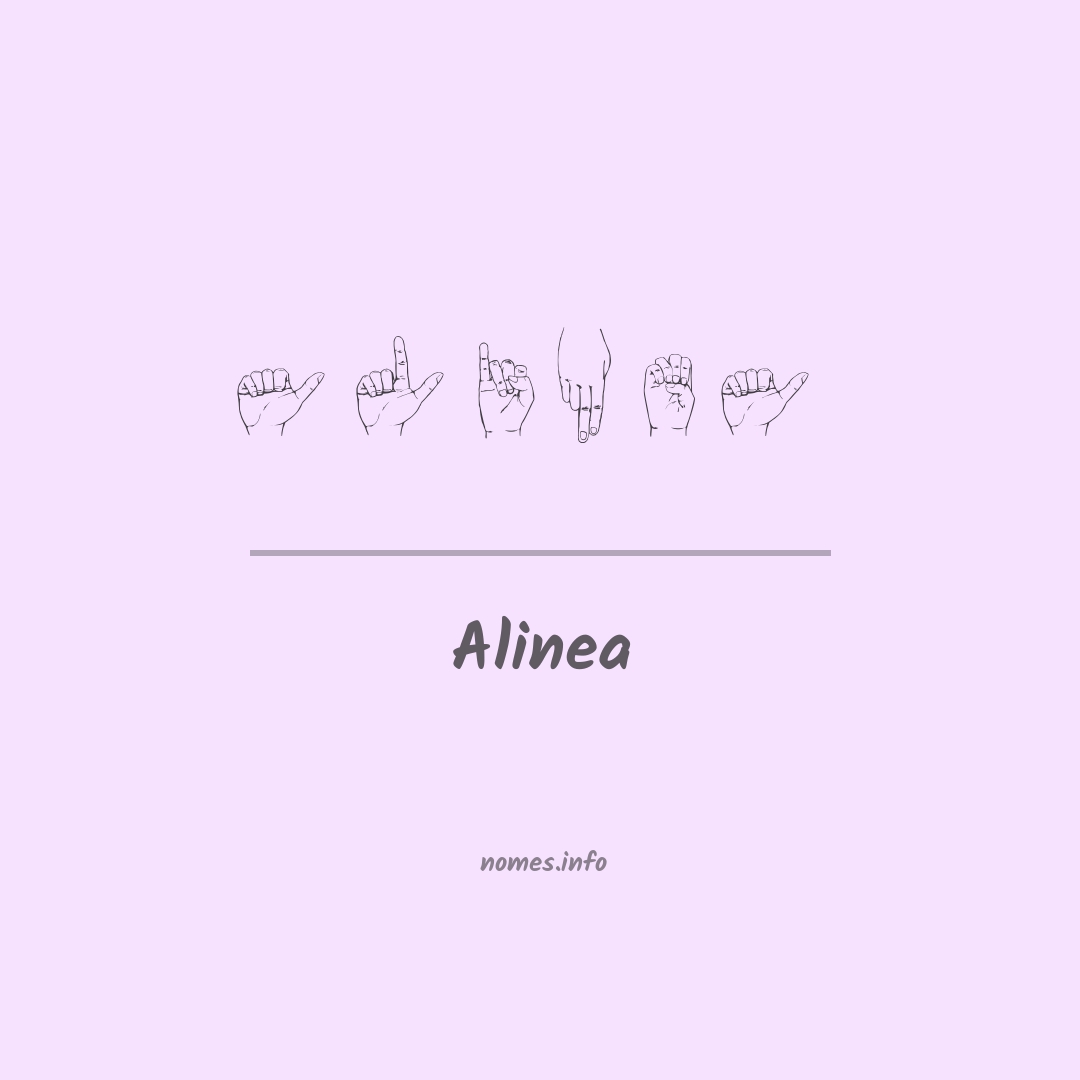 Alinea em Libras